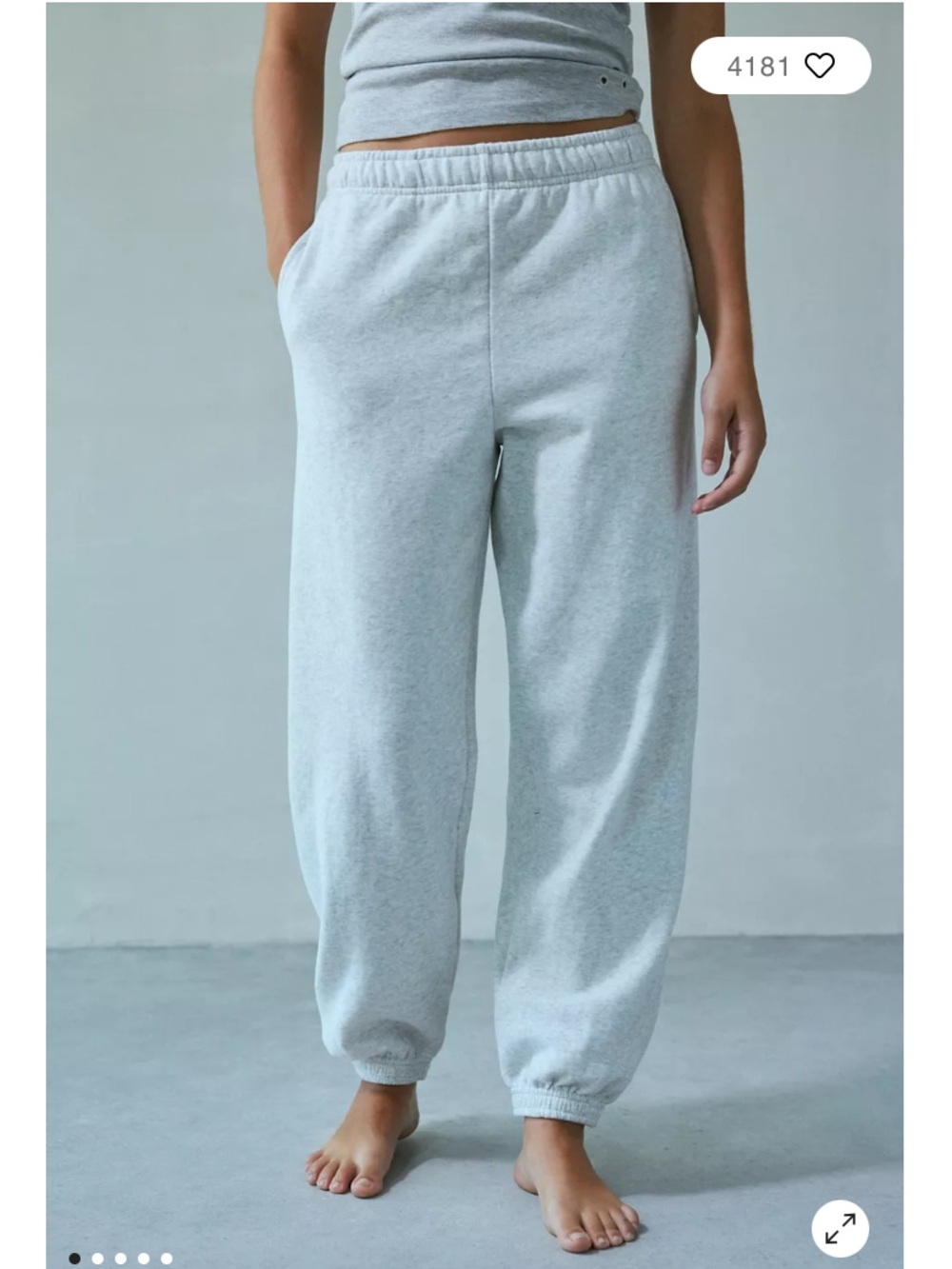 Urban Outfitters Light Heather Gray Sweatpants/Joggers